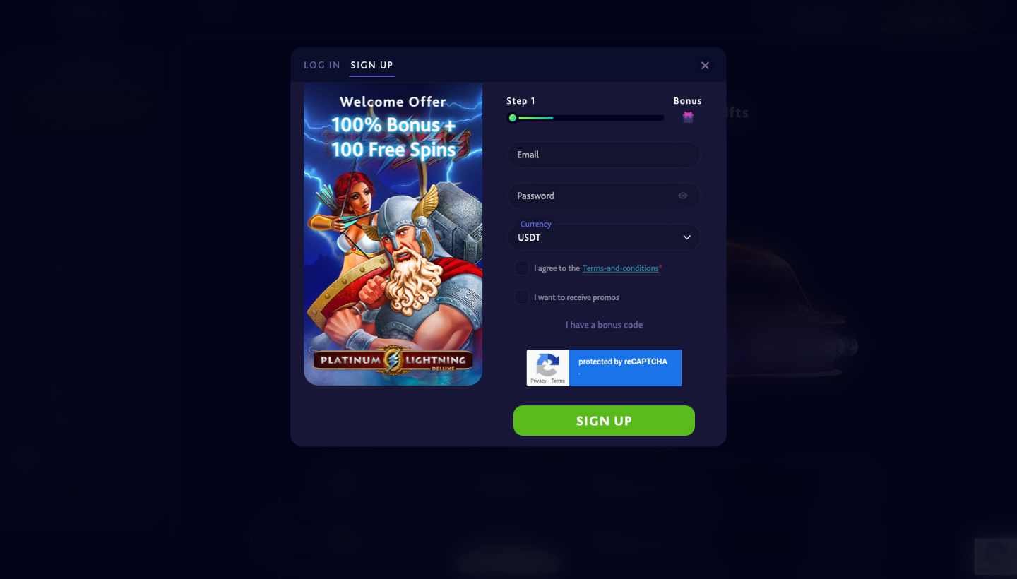 7Bit Casino Screenshot