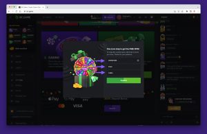 BC.Game Personal details form