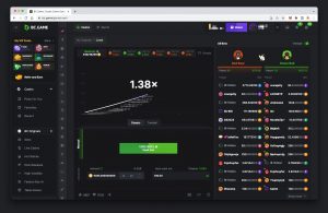 BC.Game Casino Ccrash game view