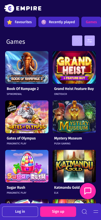 Empire.io Casino Screenshot