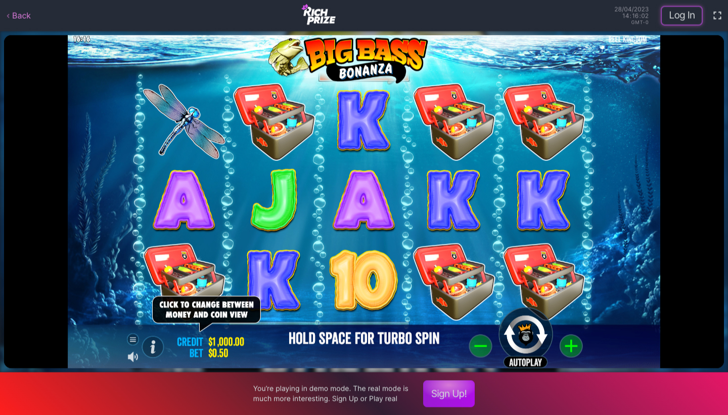Rich Prize Casino Screenshot