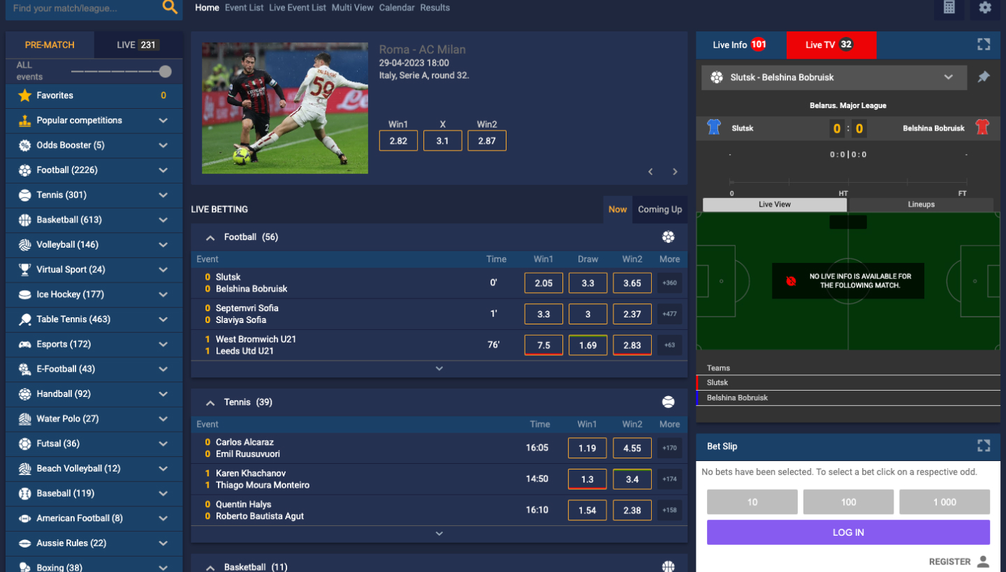 Rich Prize Casino Screenshot