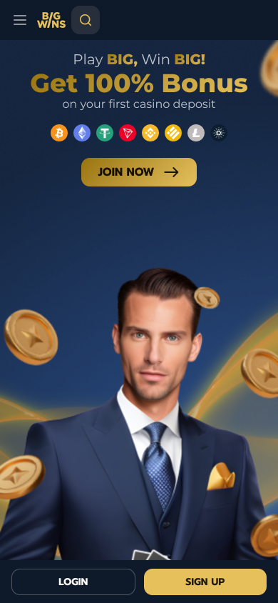 BigWins Casino Screenshot