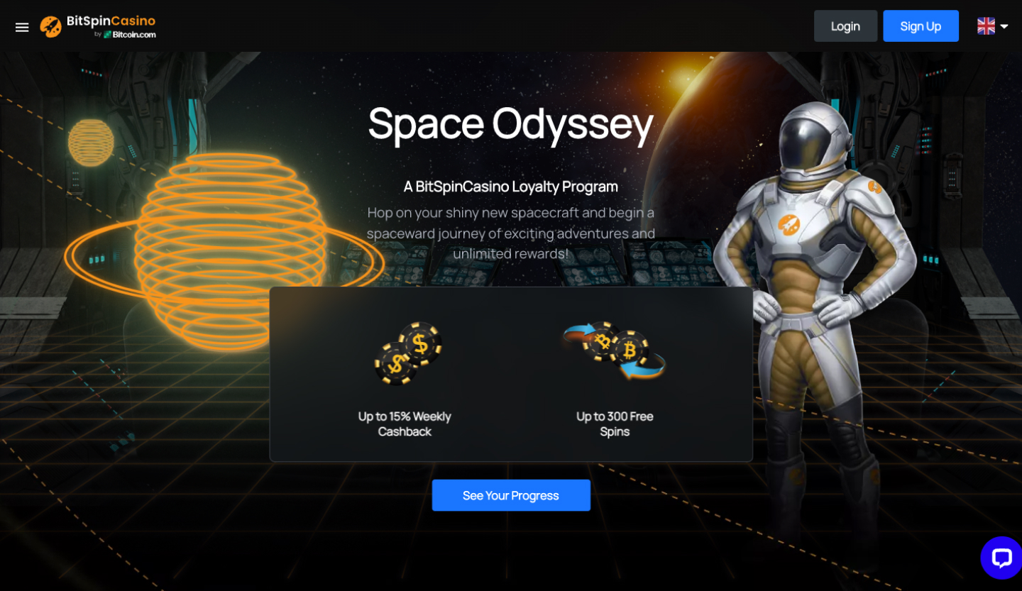 BitSpin Casino Screenshot