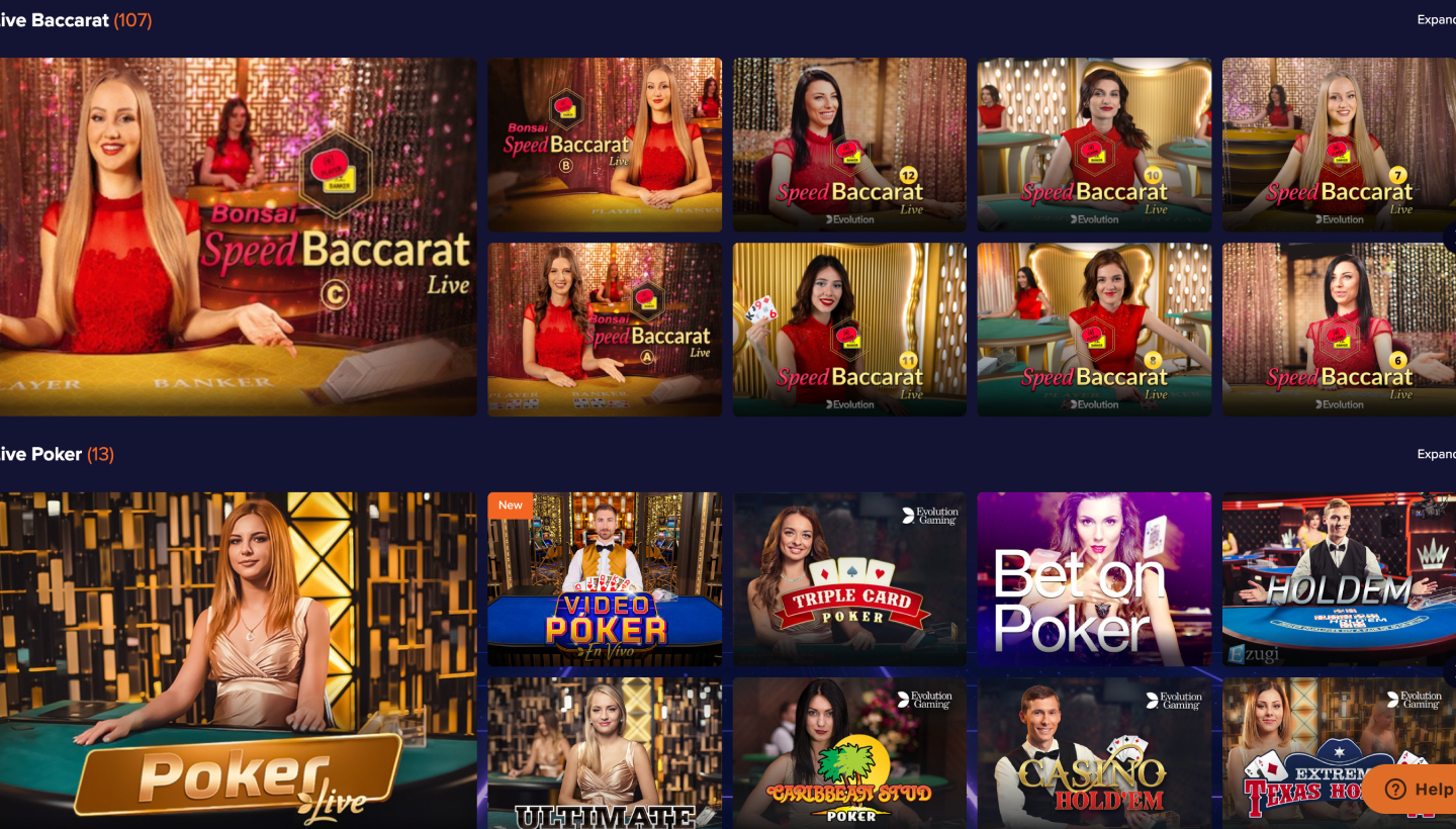 CasinoMega Screenshot