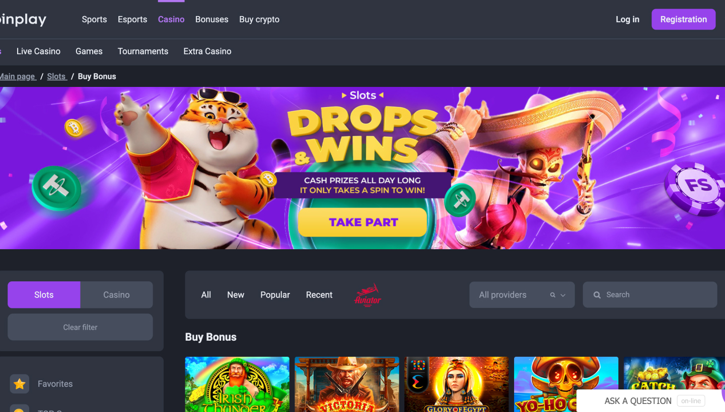 Coinplay Casino Screenshot
