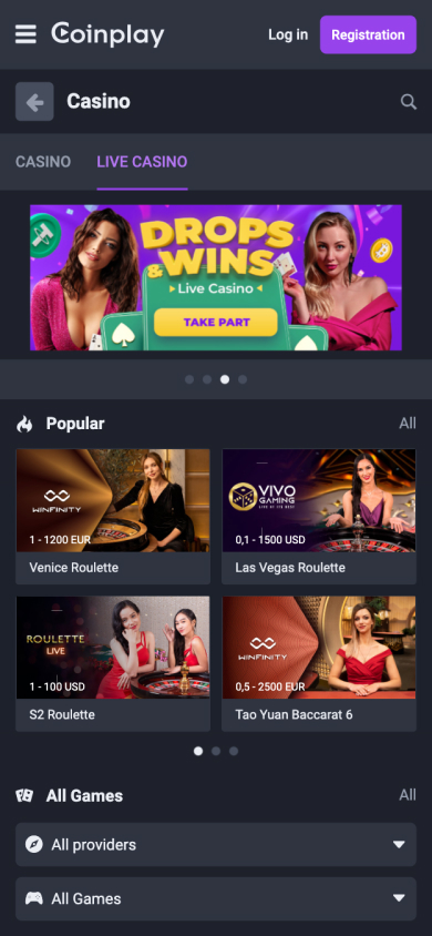 Coinplay Casino Screenshot