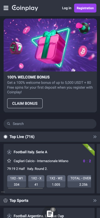 Coinplay Casino Screenshot