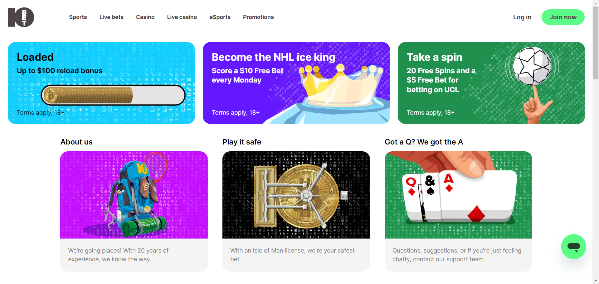 10Bet Casino Screenshot