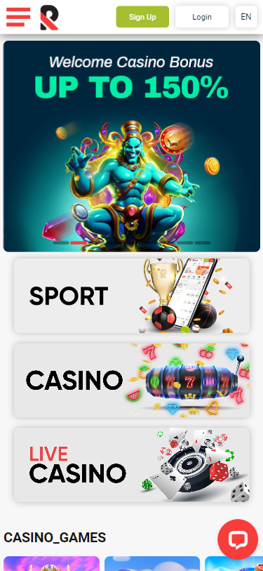 Rolletto Casino Screenshot